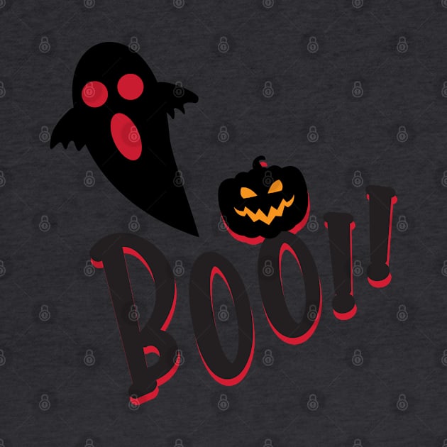 Halloween Boo I Halloween Pumpkin I Halloween Ghost by BellaPixel